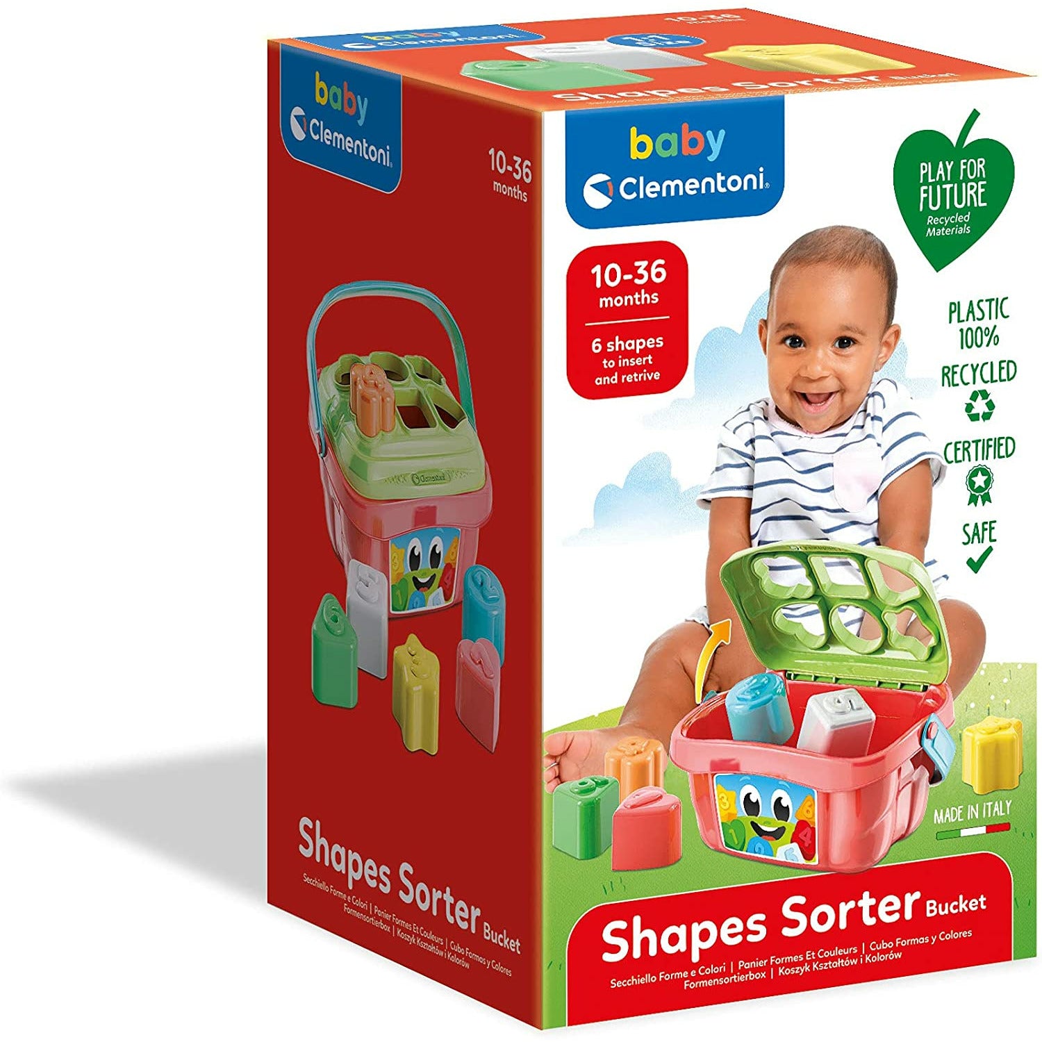Baby Clementoni Shape Sorter Peekaboo