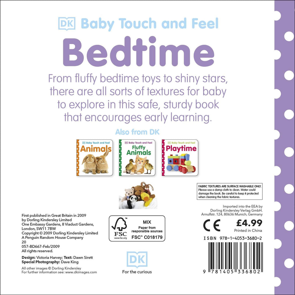 Baby Touch and Feel Bedtime by DK