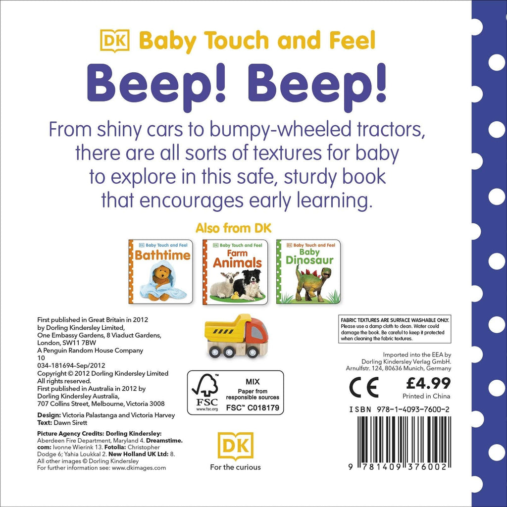 Baby Touch and Feel Beep! Beep! by DK