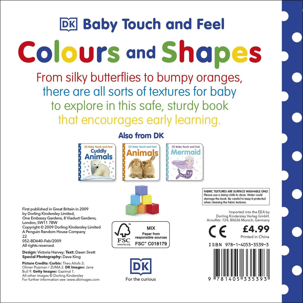 Baby Touch and Feel Colours and Shapes by DK