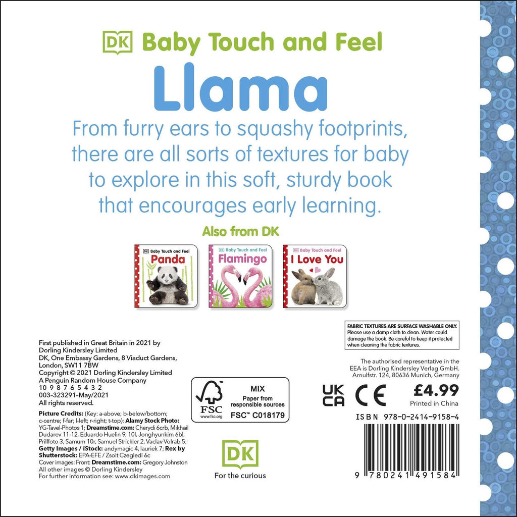 Baby Touch and Feel Llama