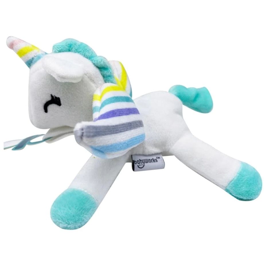 Baby Works   Bibipals Rainbow Unicorn Unie   Plush Multicolorcolor Age Newborn To 24 Months