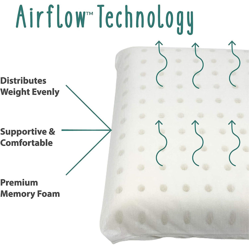 Baby Works   Toddler Pillow With Bamboo Pillowcase (Removable)   White White Age Newborn & Above