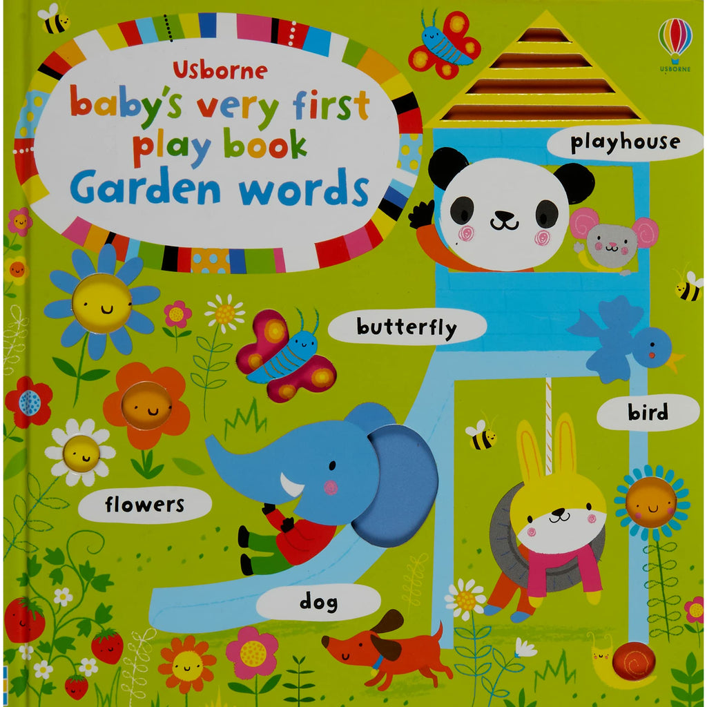 Baby's Very First Playbook Garden Words by Fiona Watt