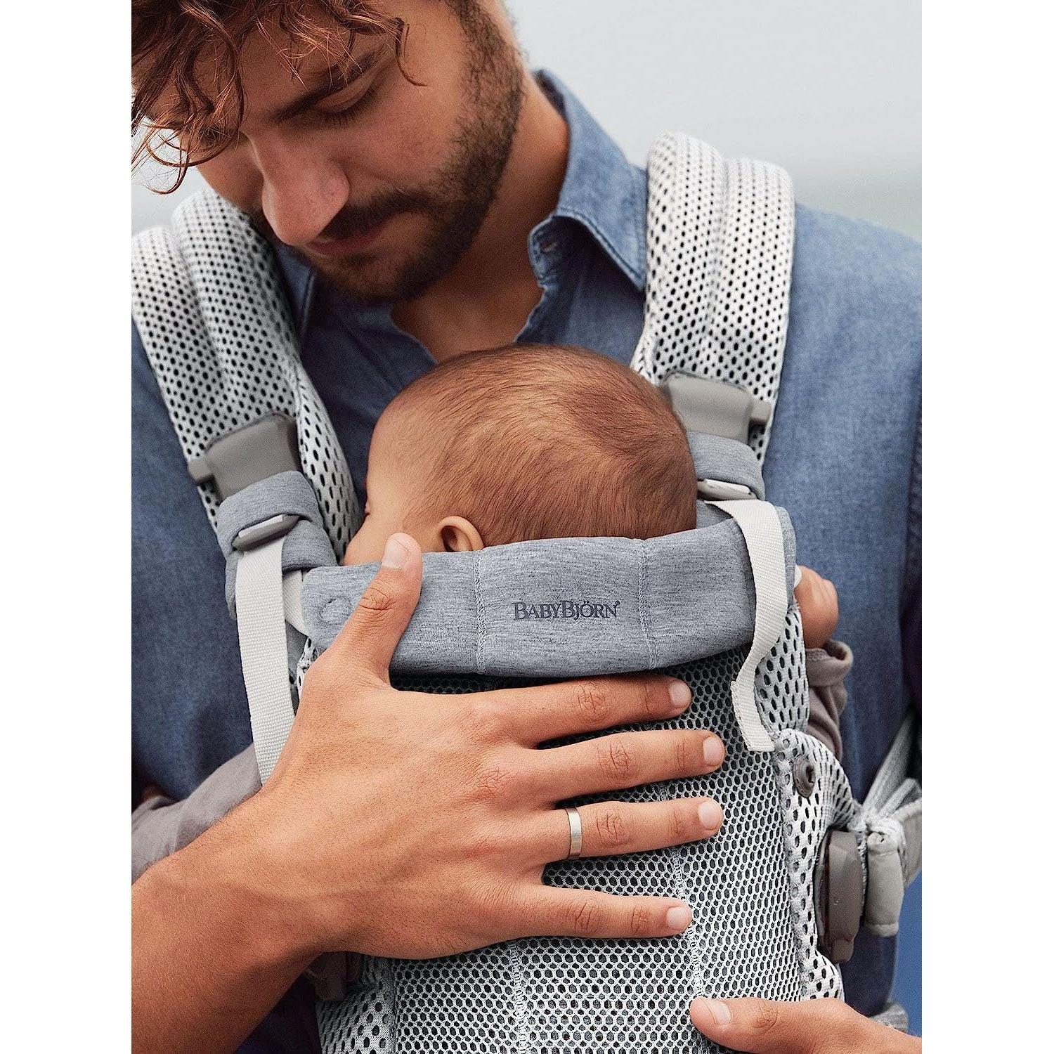 Babybjorn Baby Carrier Harmony   3D Mesh Silver Age Newborn To 24 Months