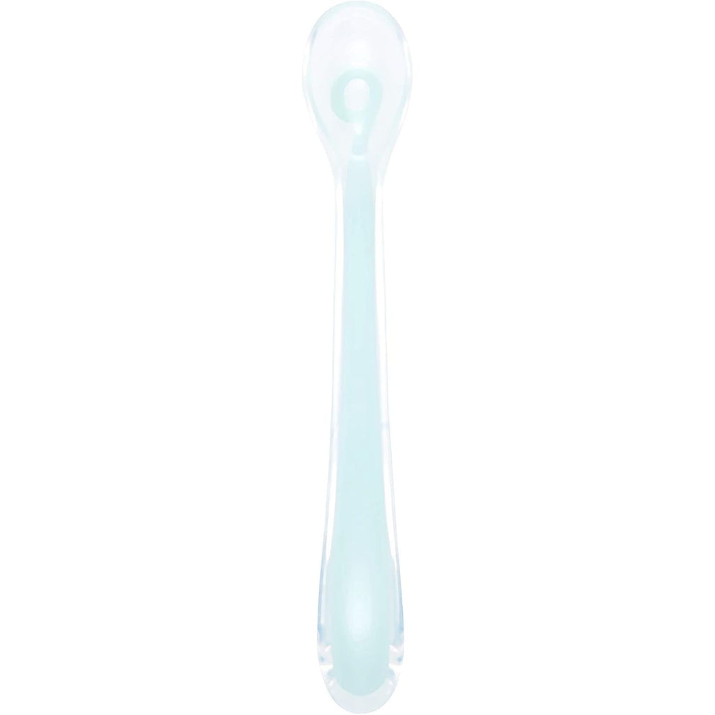 Babymoov 1st Age Silicone Spoon Azur Blue Age-6 Months & Above