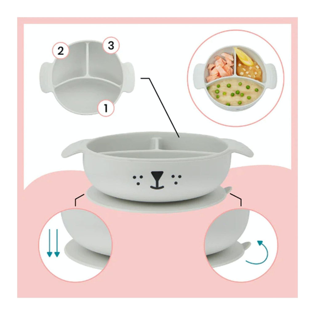 Babymoov 4-piece LEARN'ISY Dog Meal Box/Feeding Set Age-15 Months to 24 Months