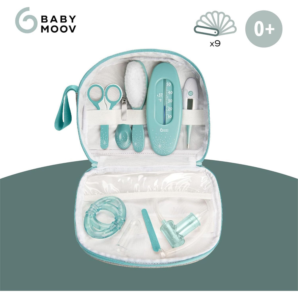 Babymoov Baby Grooming Kit Grey/Blue Age- Newborn & Above