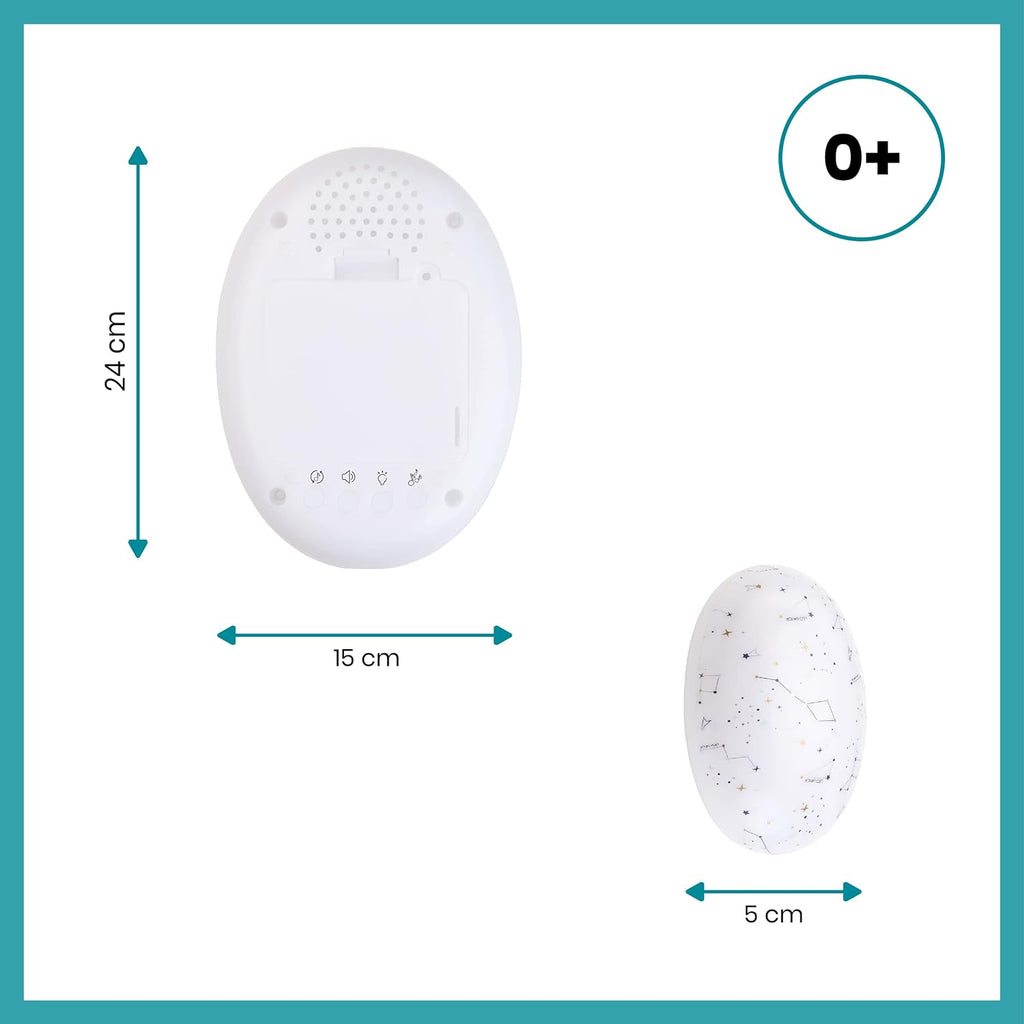 Babymoov Baby Night Light with Sleepy Sounds Multicolor Age- Newborn & Above