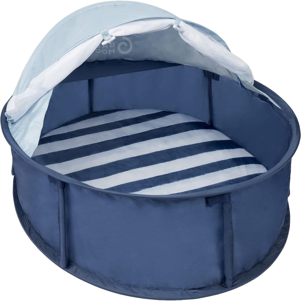 Babymoov Babyni Pop Up Baby Beach Tent Blue Stripes Age- 6 Months & Above