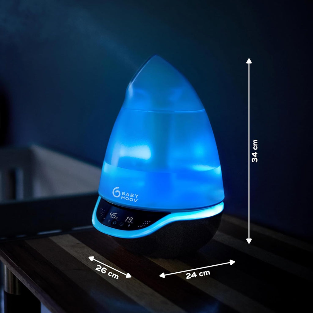 Babymoov Hygro Plus 3in1 Baby Humidifier White AGe- Newborn & ABove