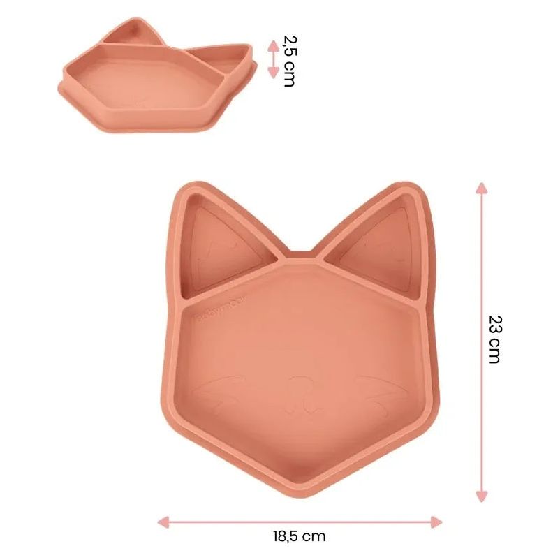 Babymoov Isy Plate Fox Age-4 Months & Above