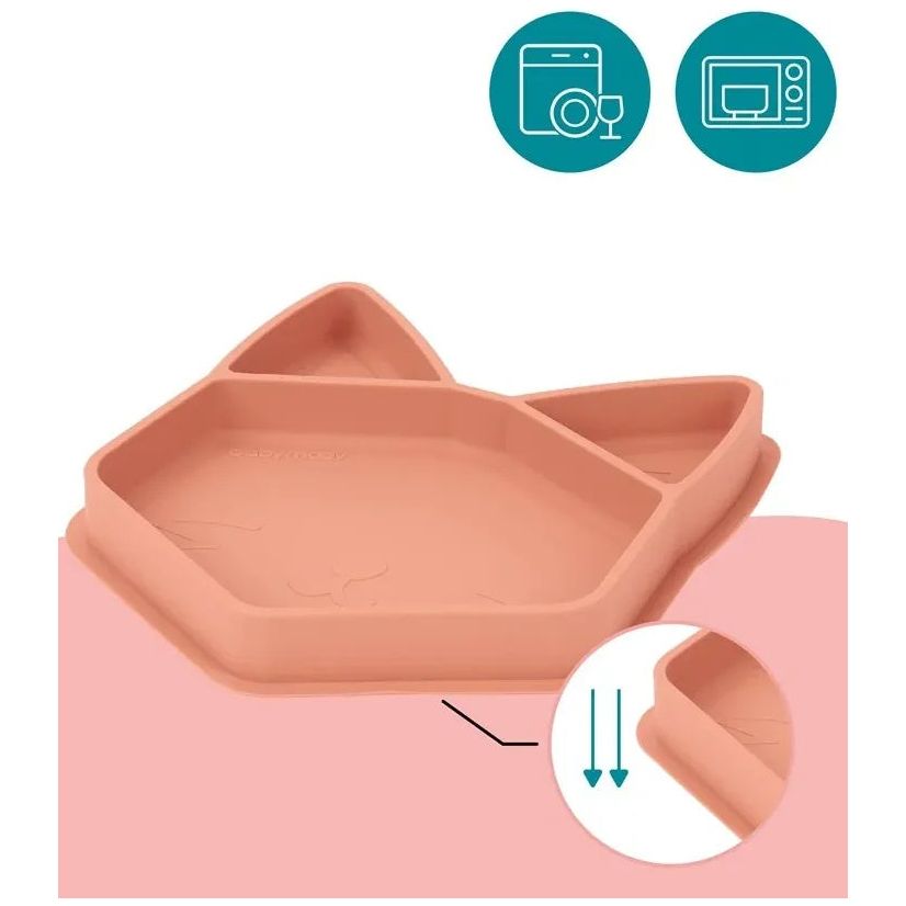 Babymoov Isy Plate Fox Age-4 Months & Above