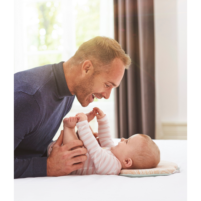 Babymoov Lovenest Natural Care Anti-flat Baby Head Pillow Age- Newborn to 4 Months 