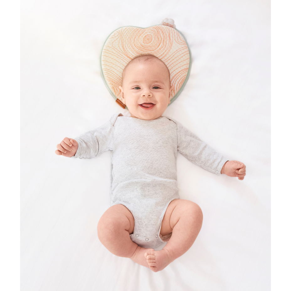 Babymoov Lovenest Natural Care Anti-flat Baby Head Pillow Age