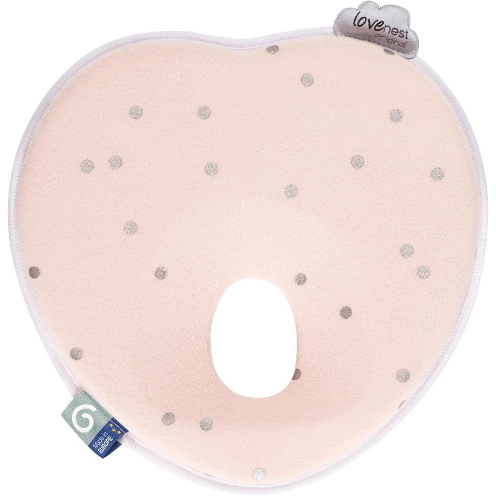 Babymoov Lovenest Original Baby's Headrest Pillow Pink Age- Newborn & Above