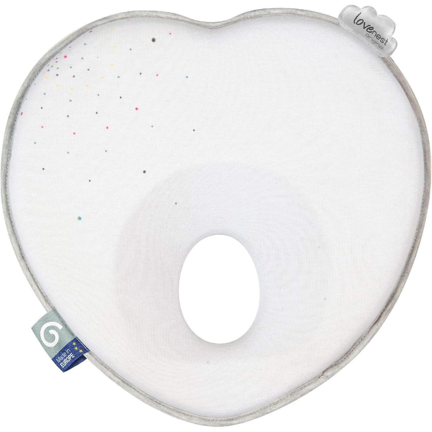 Babymoov Lovenest Original Baby s Headrest Pillow White Age Newborn Above Peekaboo