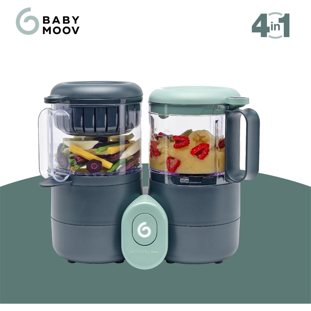 Babymoov Nutribaby One Multi-Purpose Baby Food Processor Grey Age-Newborn & Above