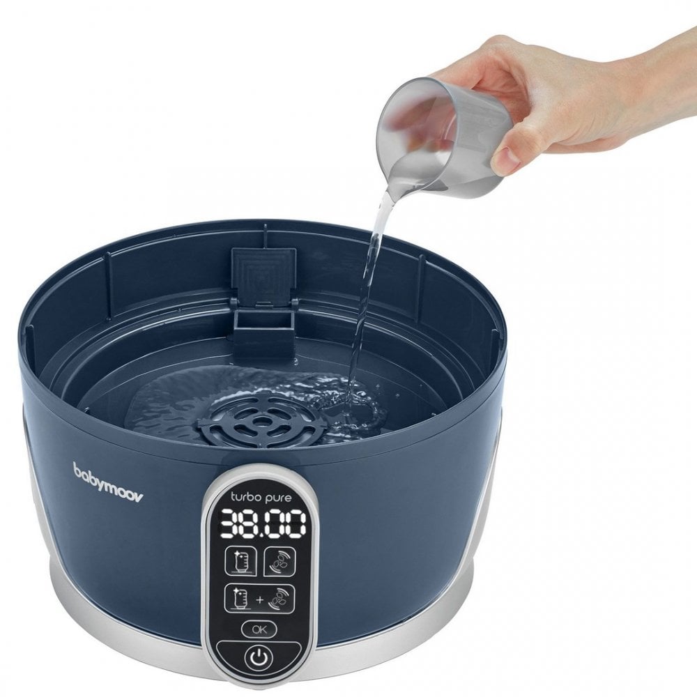 Babymoov Turbo Pure Sterilizer + Dryer Navy Blue Age-Newborn & Above