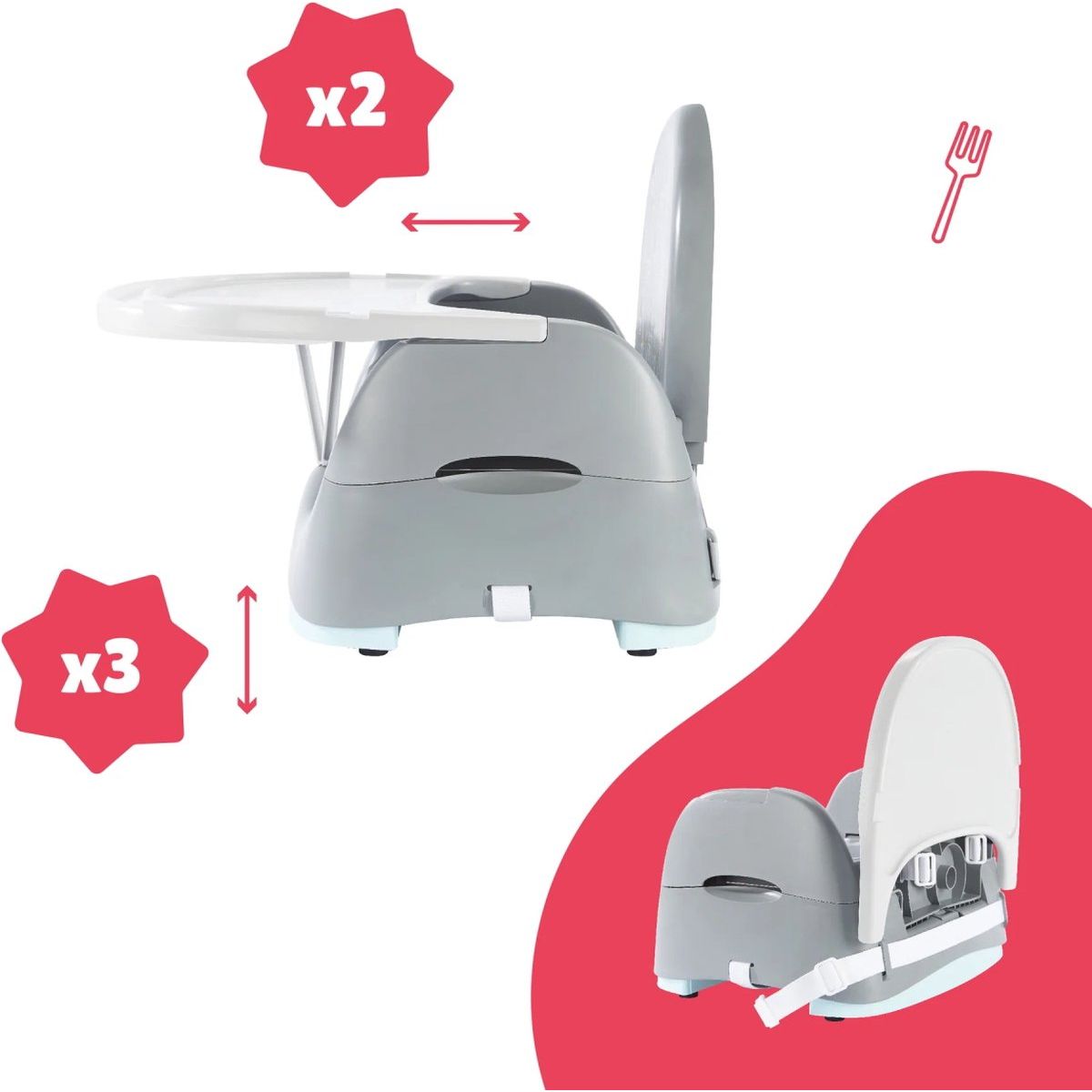 Badabulle comfort home sales and go booster seat