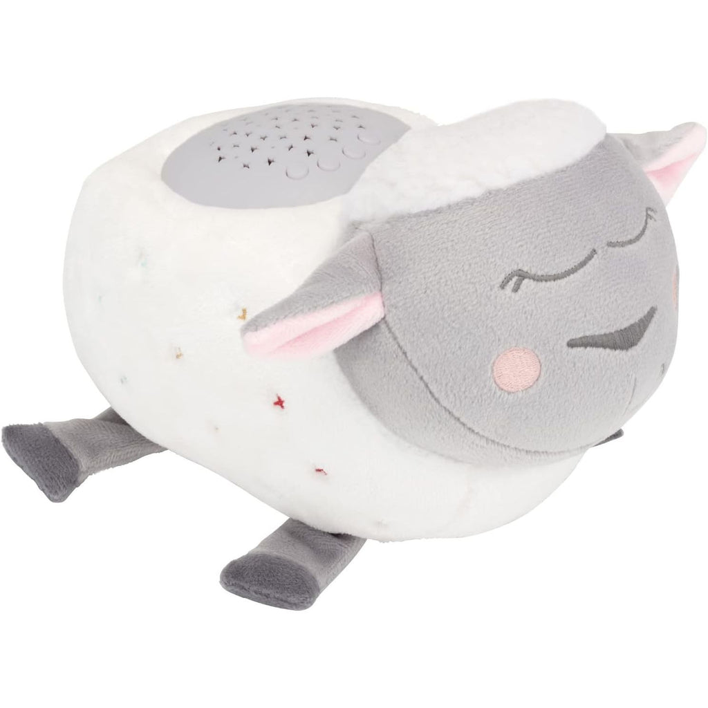 Badabulle Lulu the Lamb Musical Projection Night Light Plush  Toys White Age- Newborn & Above