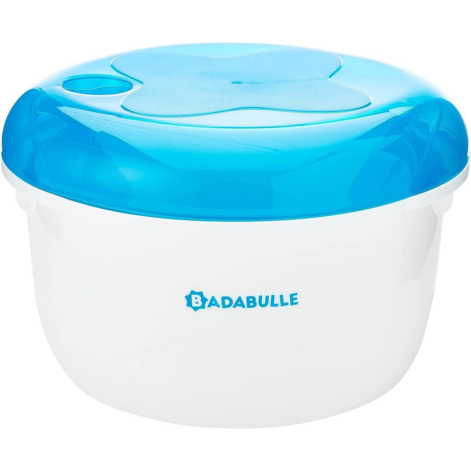 Badabulle Microwave Feeding Bottles Sterilizer Blue/Grey Age-Newborn & Above