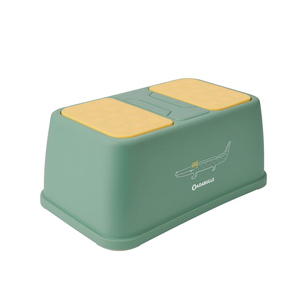 Badabulle Non-Slip Infant Step Stool  Green/Yellow Age- 18 Months & Above 