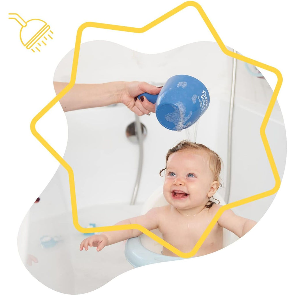 Badabulle Rinsing Shampoo Jug 550ml Blue Age- 4 Months & Above