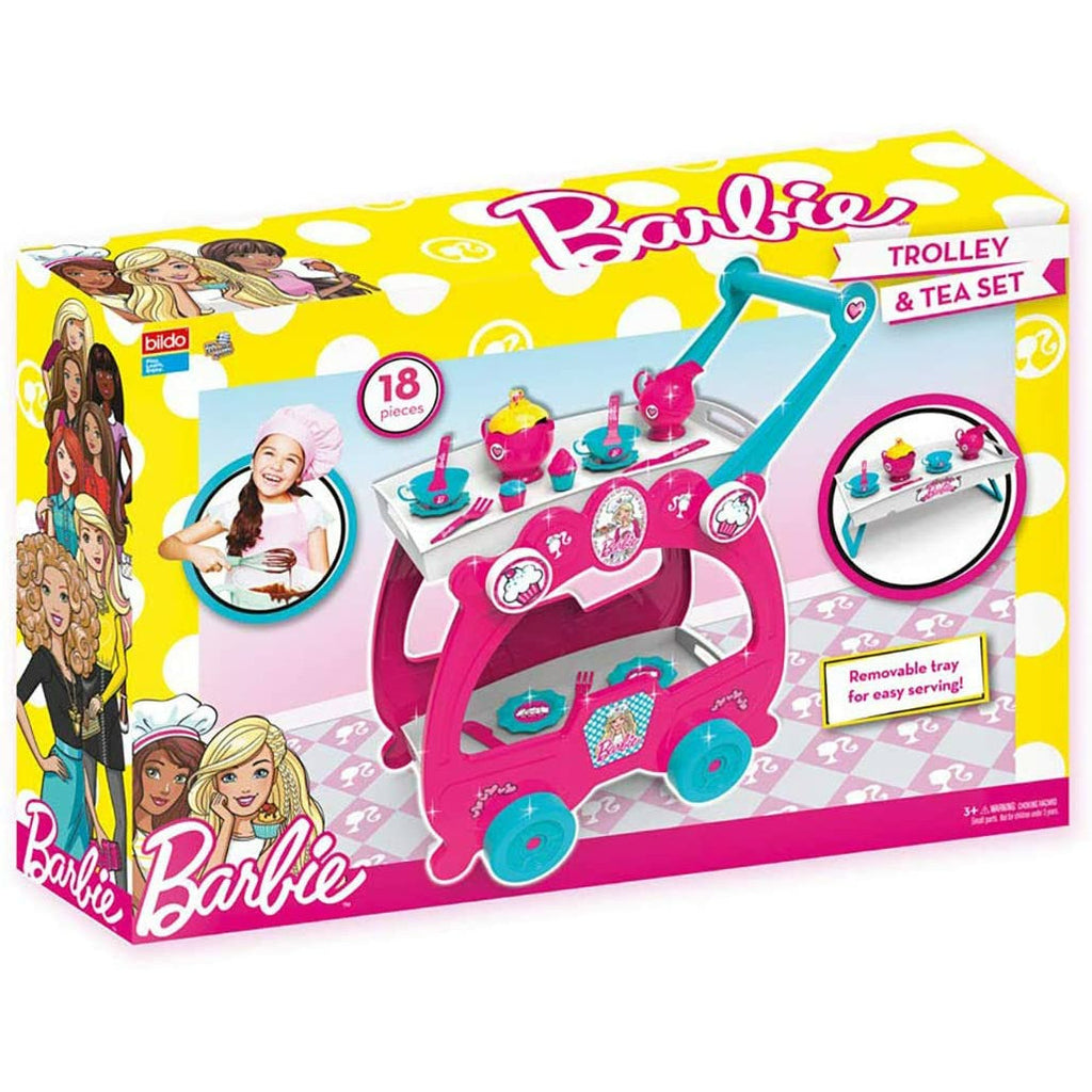 Barbie Bildo Barbie Trolley Tea Set Age 3+