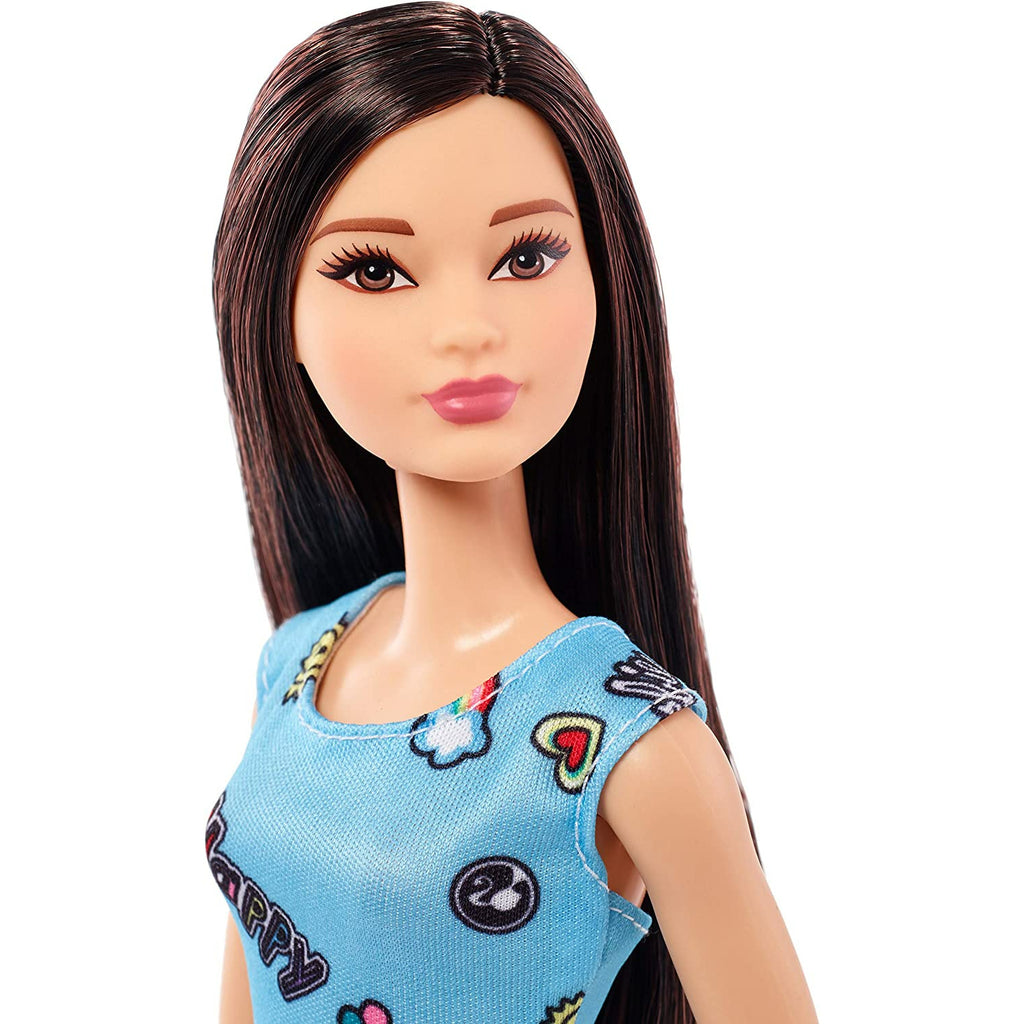 Mattel Barbie Doll with Modern Blue Dress 3Y+
