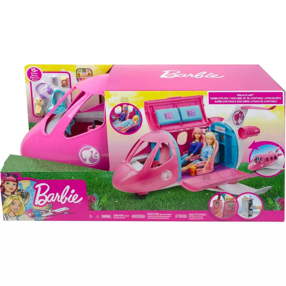 Barbie Dream Plane Pink Age- 3 Years to 7 Years