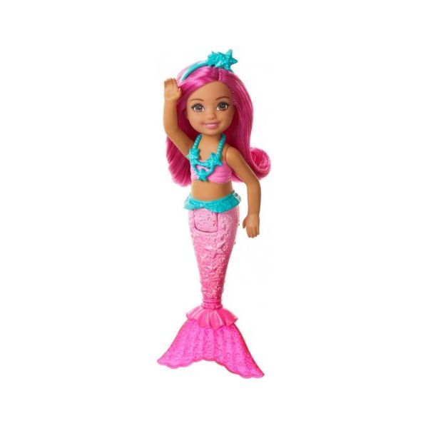 Barbie Dreamtopia Chelsea Mermaid Doll Purple/Pink Gjj85/Gjj86  Age- 3 Years & Above