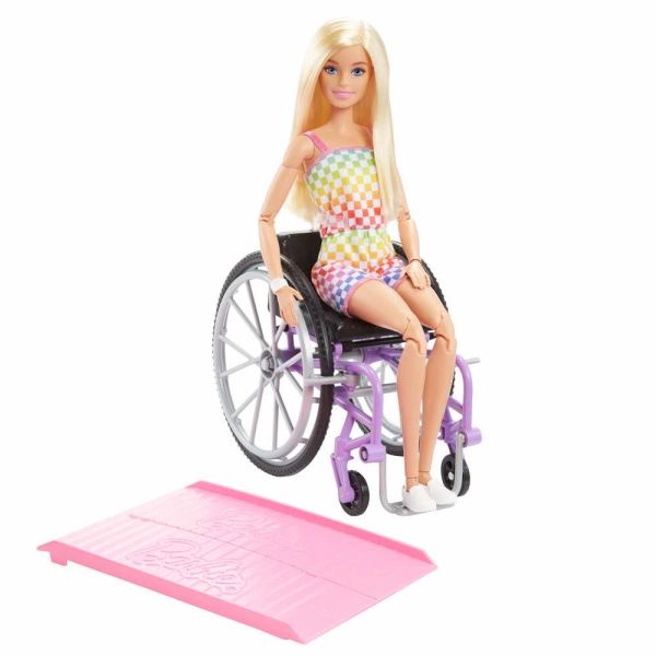Barbie Fashionistas Doll With Wheelchair HJT13 Multicolor Age- 3 Years & Above