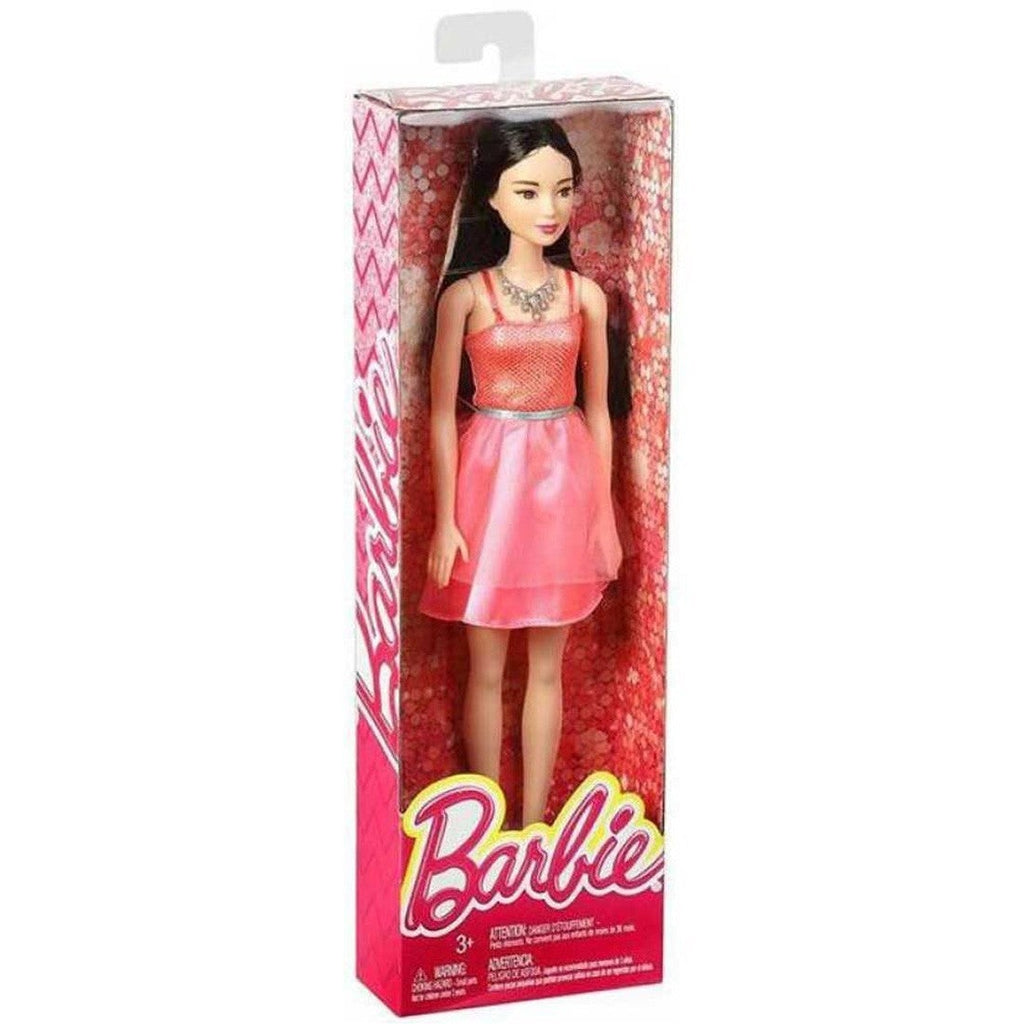 Barbie Glitz Doll In Coral Dress 3Y+