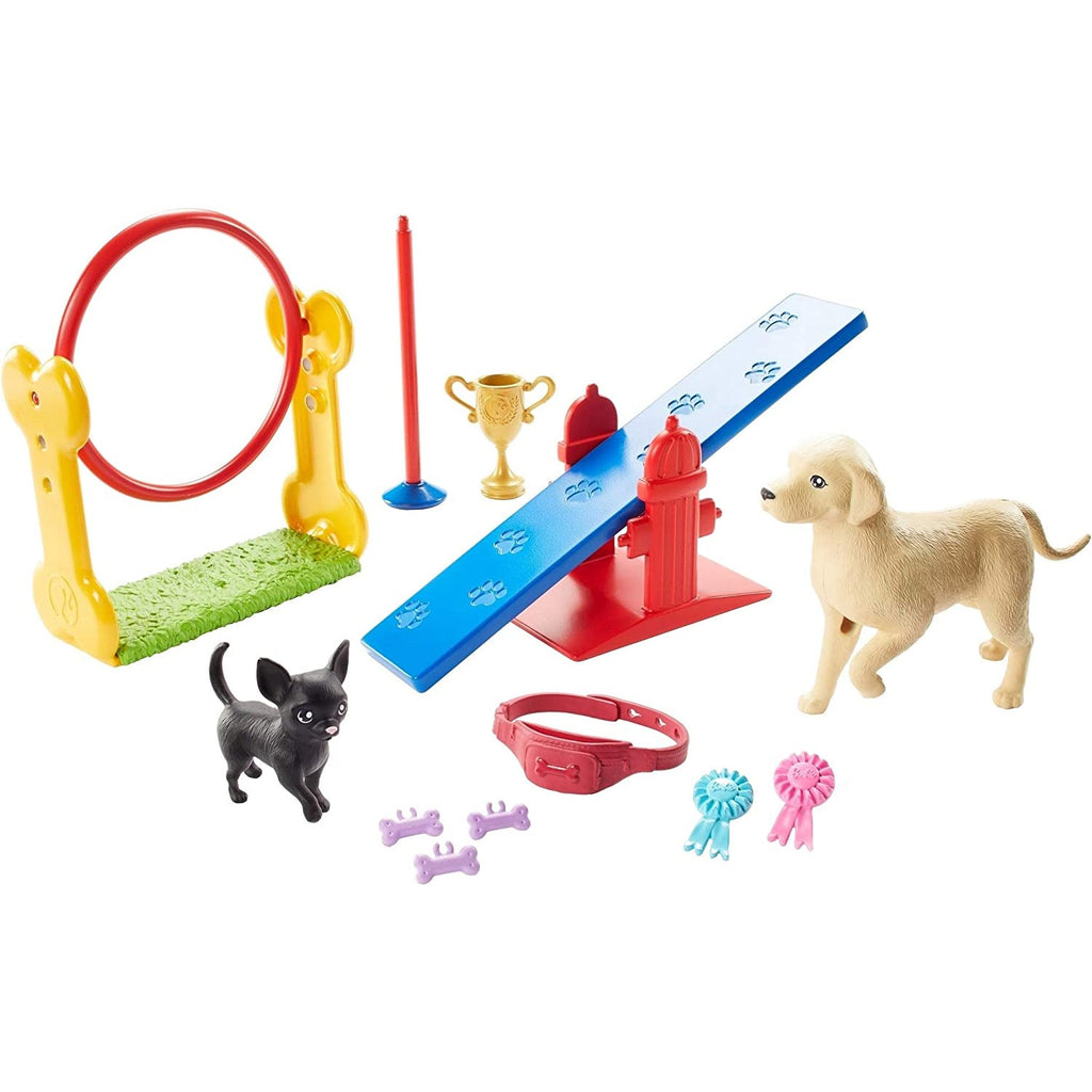 Barbie Ken Dog Trainer Playset With Doll Multicolor Age- 3 Years & Above