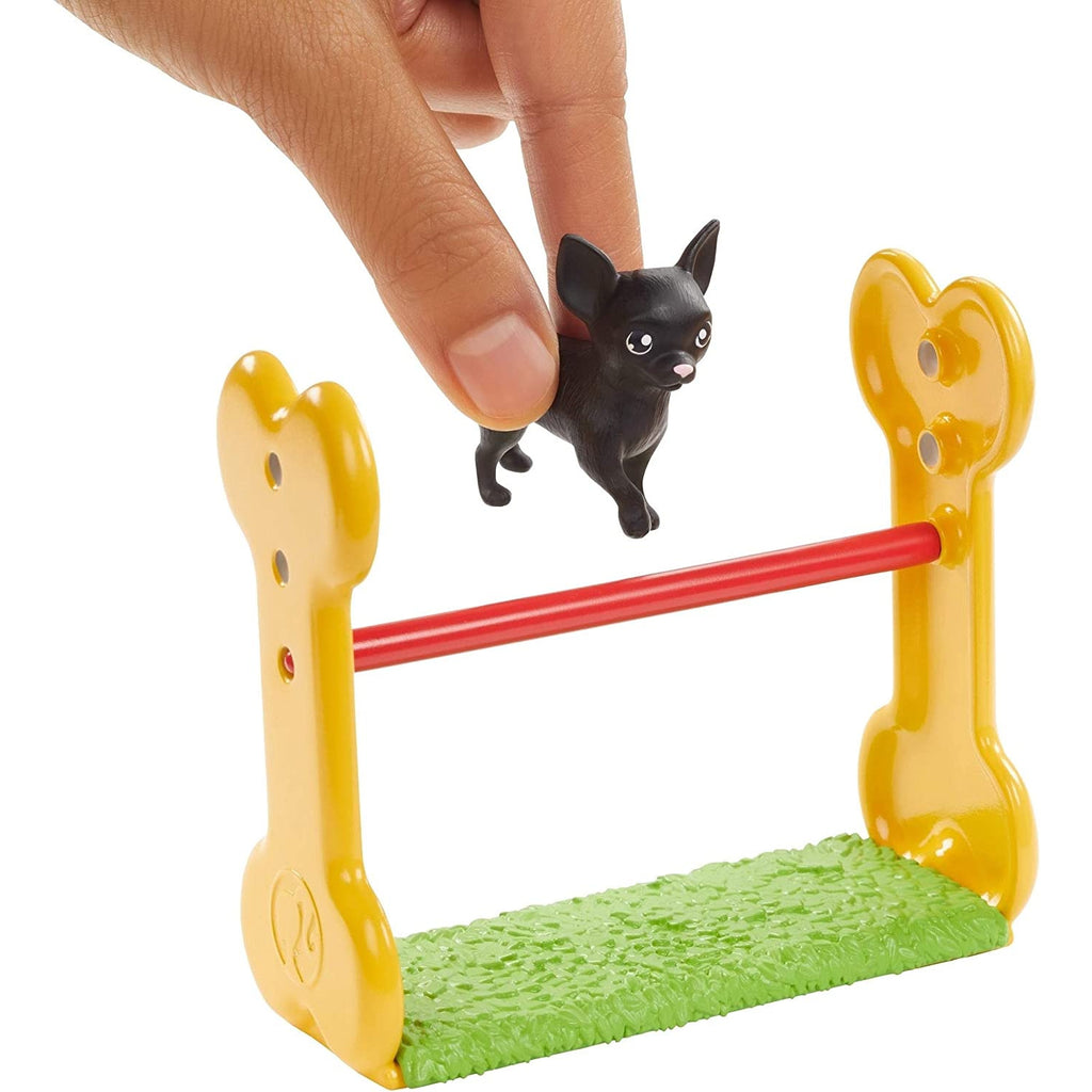 Barbie Ken Dog Trainer Playset With Doll Multicolor Age- 3 Years & Above