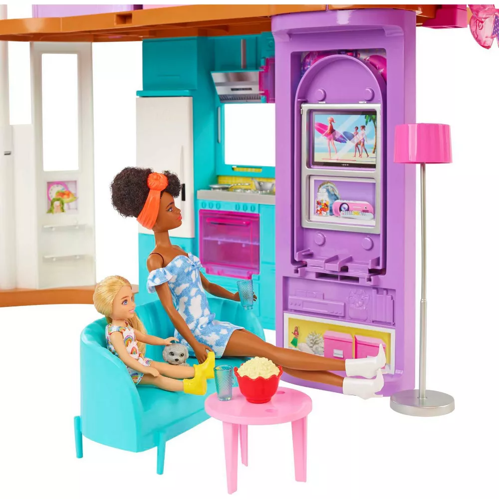 Barbie Malibu Vacation House Playset Age- 3 Years & Above