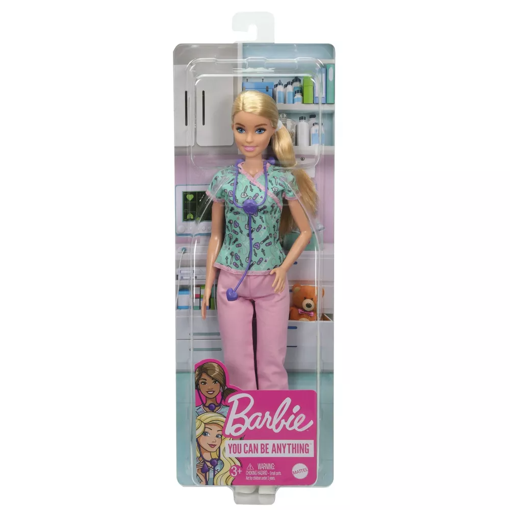 Barbie Nurse Doll Multicolor Age- 3 Years & Above