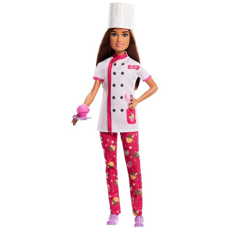 Barbie Pastry Chef Doll Dvf50/Hkt67   Multicolor Age- 3 Years & Above