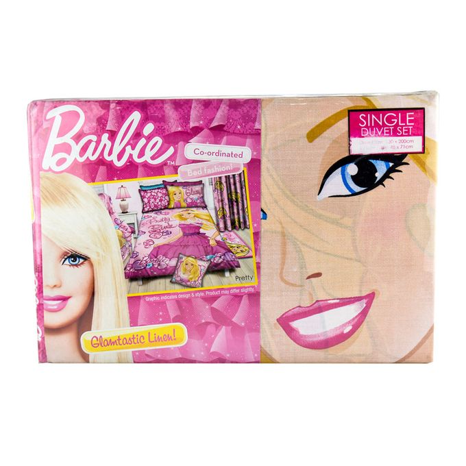 Barbie Pretty Single Duvet Cover Set