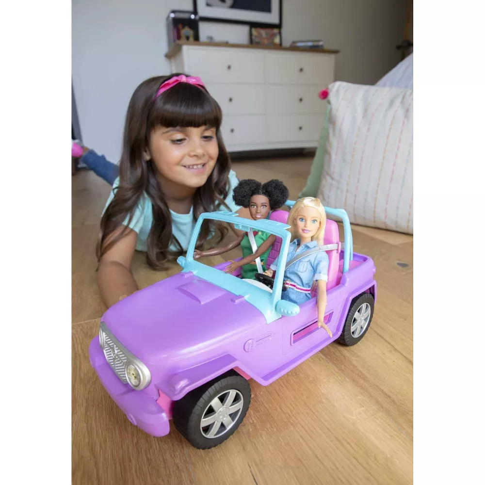 Barbie Purple Jeep Vehicle
 Purple Age- 3 Years to 7 Years