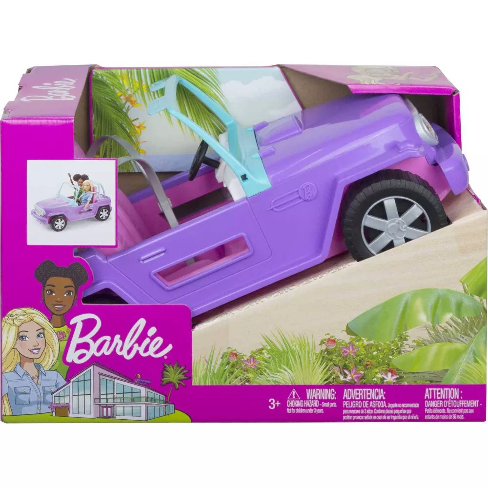 Barbie Purple Jeep Vehicle
 Purple Age- 3 Years to 7 Years