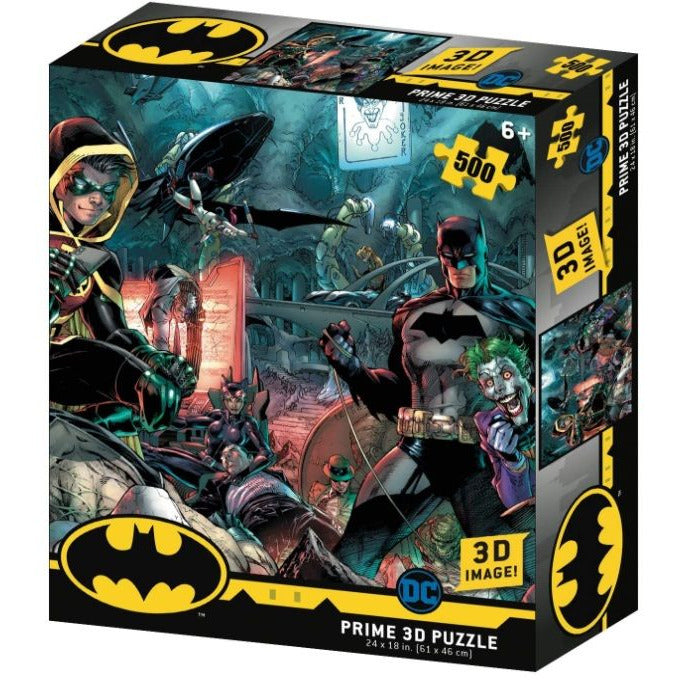 Batman And Robin 500 Pieces 3D Puzzles Age-6 Years & Above