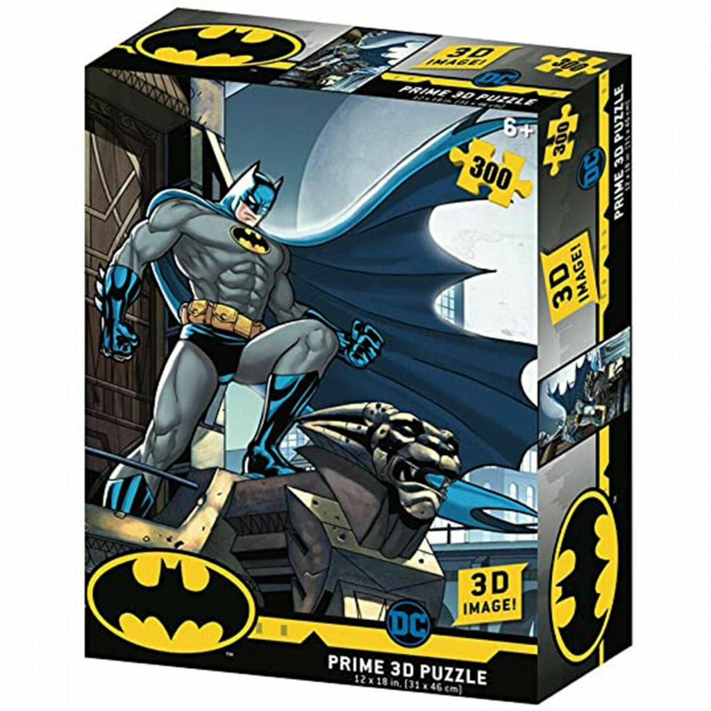 Batman Standing on a Gargoyle 300 Pieces 3D Image Puzzles (31 x46 cm) Age-6 Years & Above
