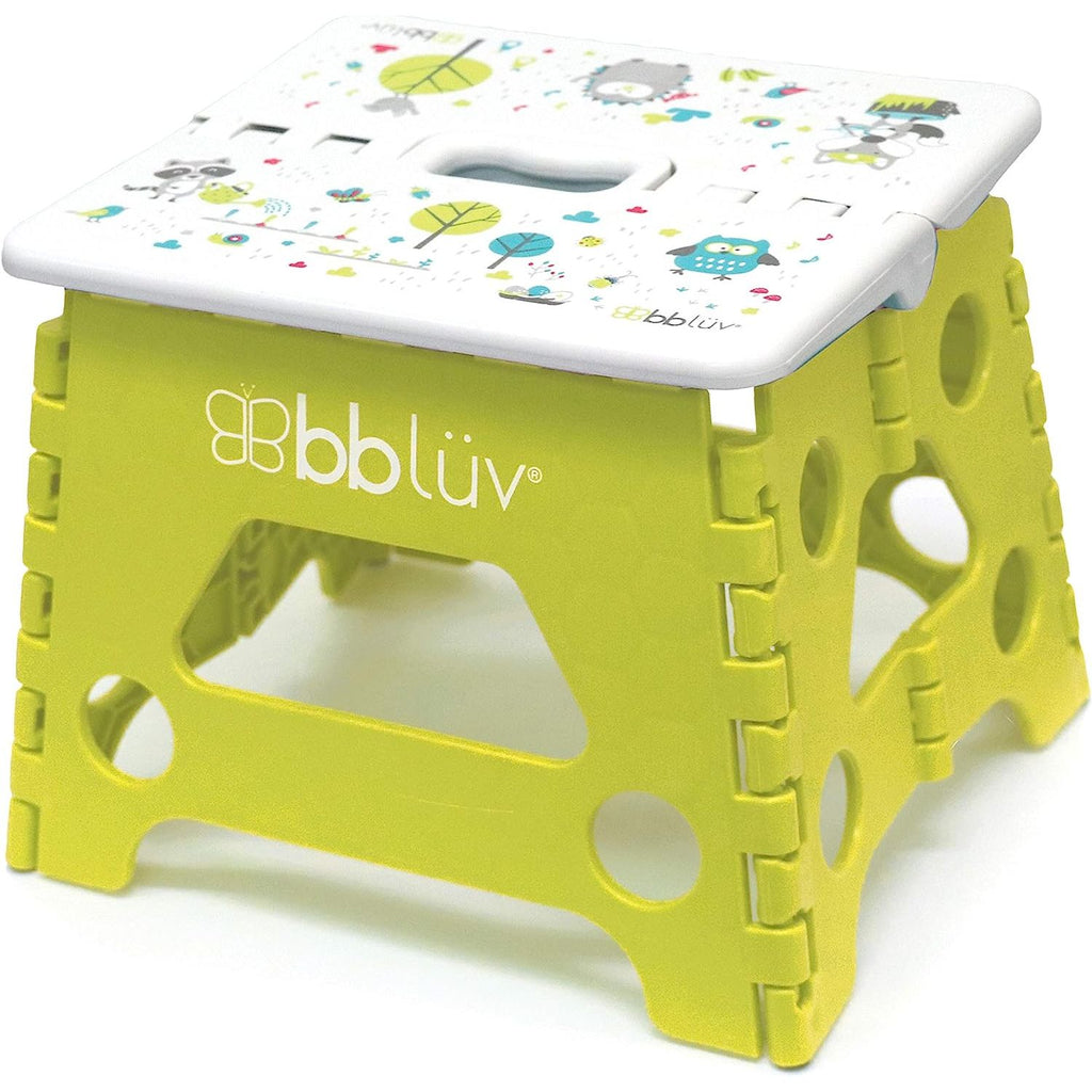 Bbluv Step Folding Step Stool Lime Age  18 Months & Above