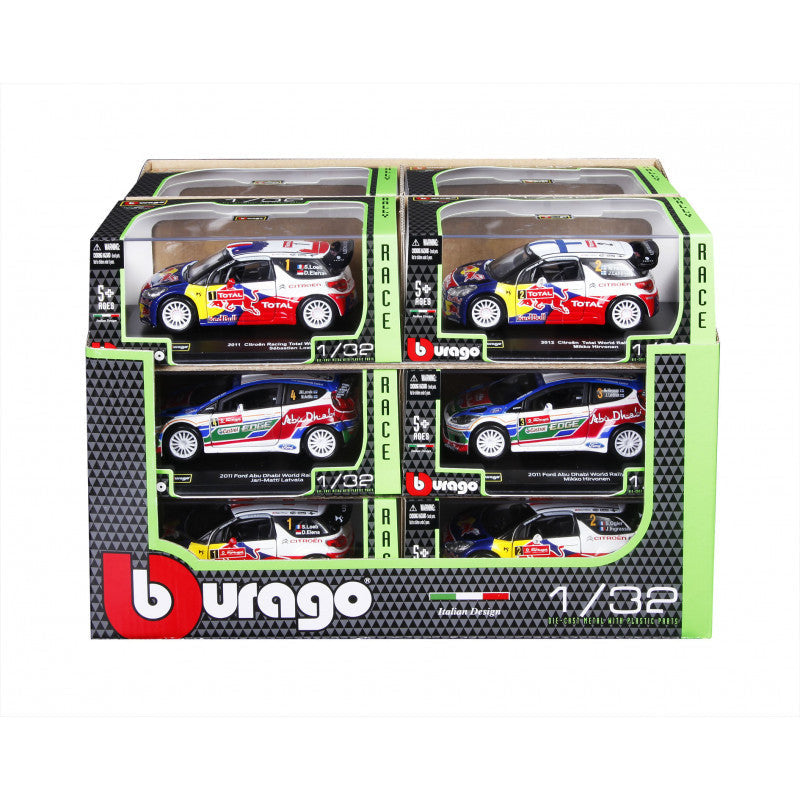 Bburago 1/32 Rally Miniature Cars Assorted Age- 3 Years & Above