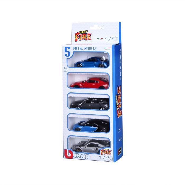 Bburago Gift Set Pack of 5 Miniature Cars Age- 3 Years & Above