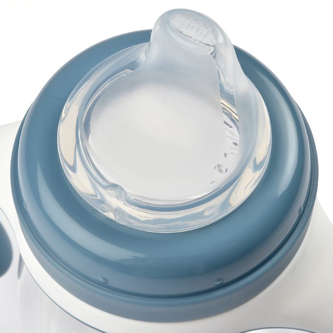 Beaba 2-In-1 Learning Cup Windy Blue Age- 4 Months & Above