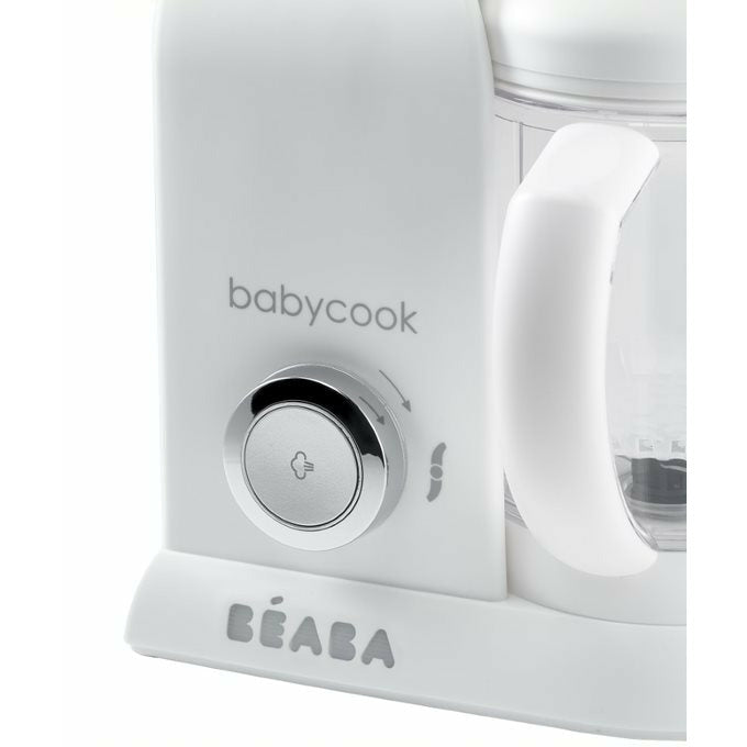 Beaba Babycook Solo White/Silver Age- 4 Months & Above