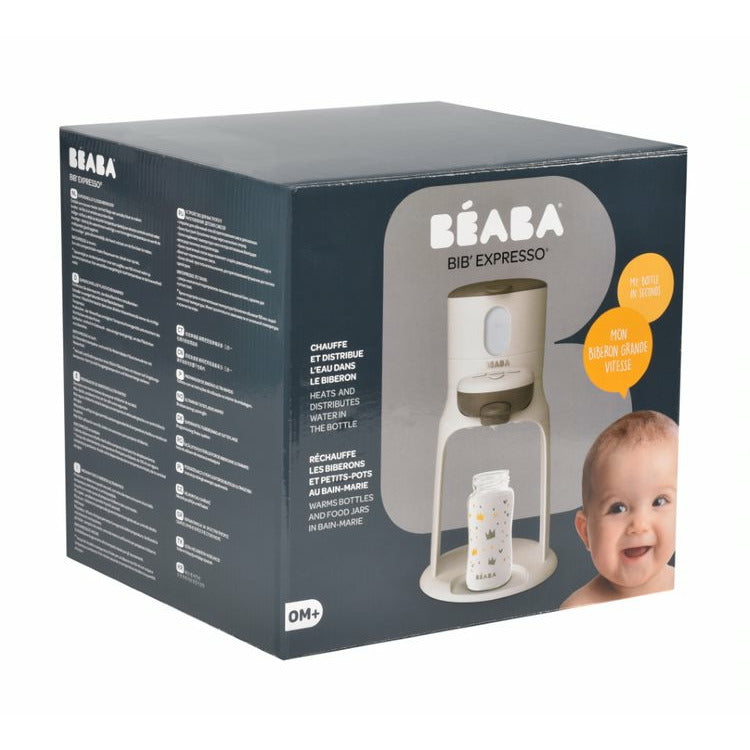 Beaba BibExpresso White/Grey Age-Newborn & Above